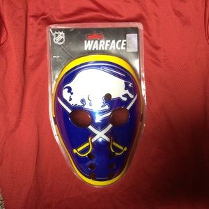 NHL BUFFALO SABRES warfare goalie mask